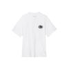 Nike Logo Rundhals Lässiges Kurzarm-T-Shirt Unisex T-Shirts Weiß FZ7621-100