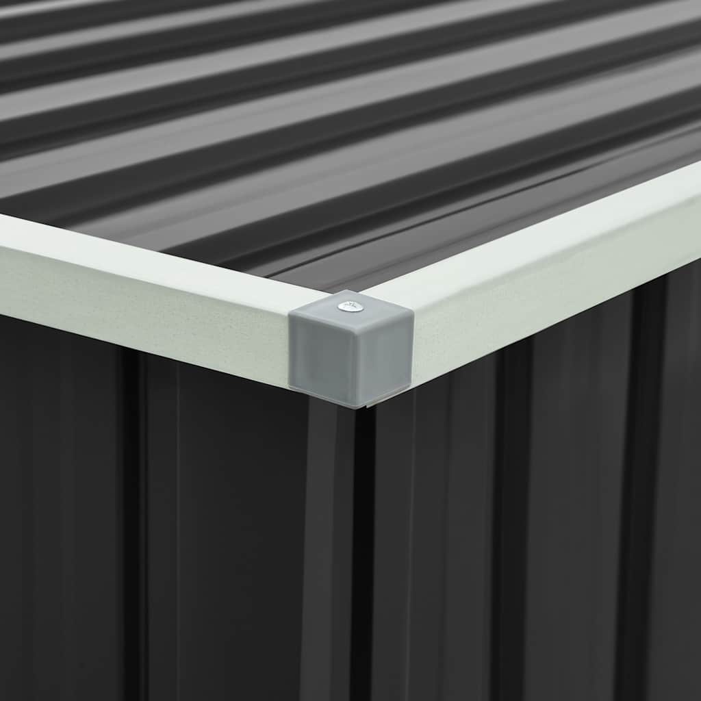 Garden Storage Box Anthracite 171 X 99 X 93 Cm