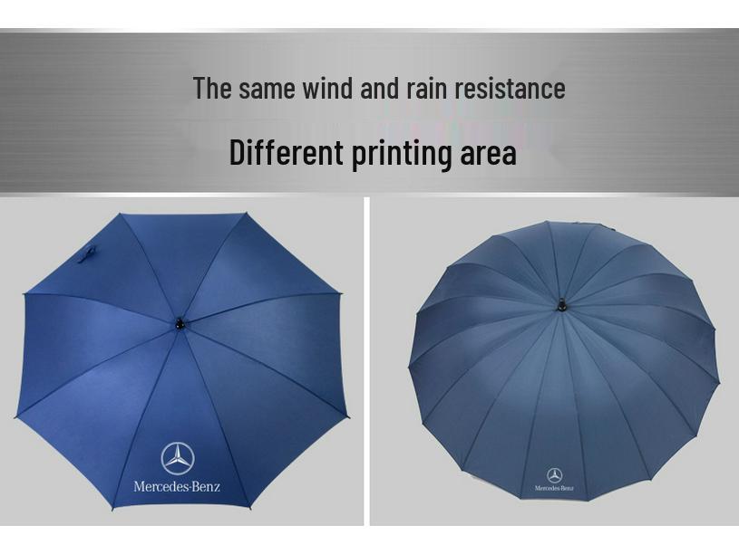 Jieguo Windproof Automatic Golf Umbrella - Large Dual-Use, Sun & Rain Protection for Two, Customizable Print LOGO
