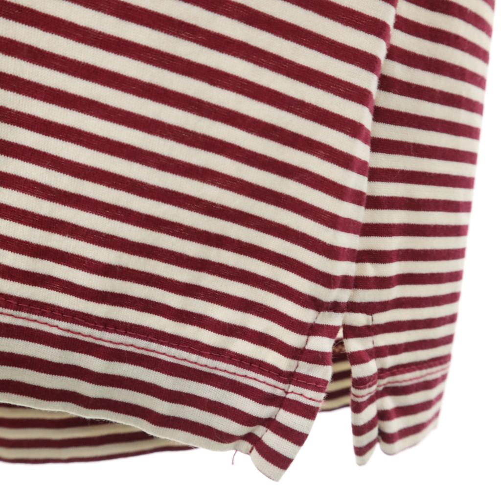 Gucci Made In Italy Border Pattern Tank Top M Bordeaux Women Used