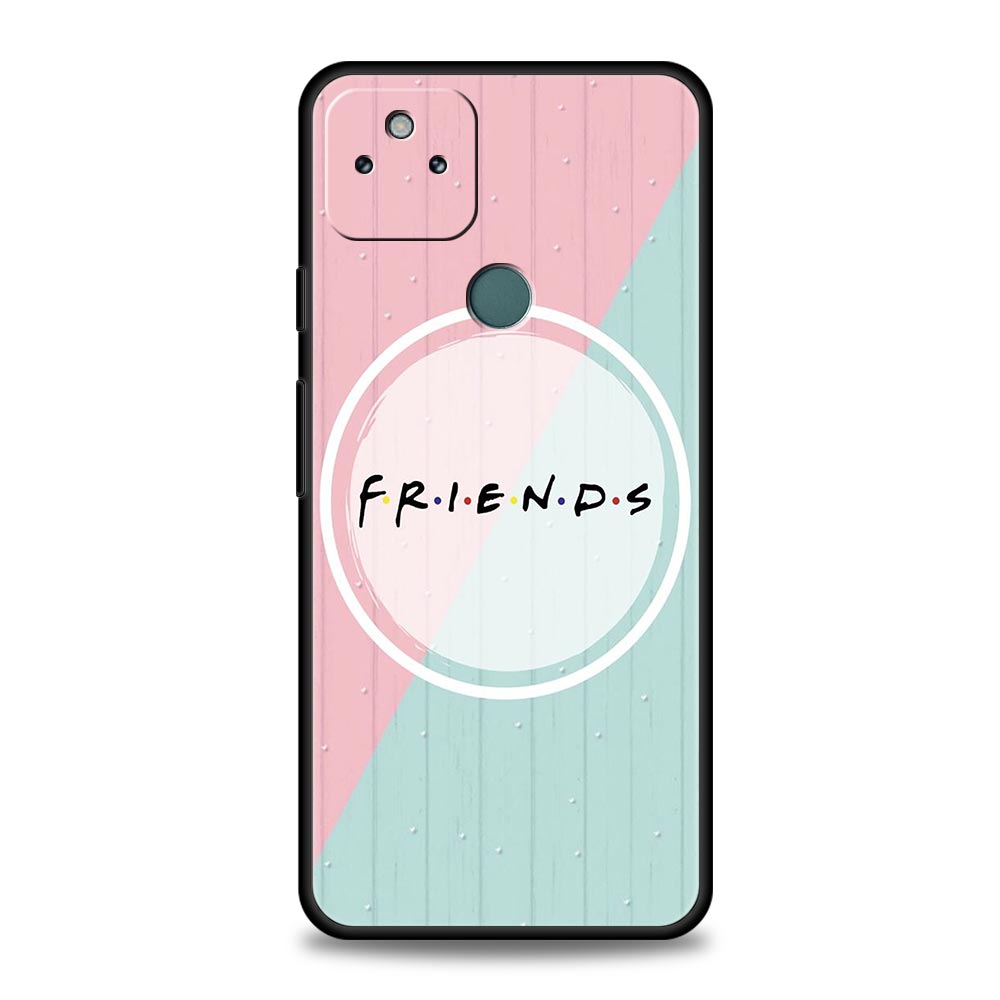 Friends Phone Case Cover for Google Pixel 10 9 8 7 6 9A 8A 7A 6A Pro Shockproof Soft TPU 9 Pro XL Shell Capas Fundas Coque Bags
