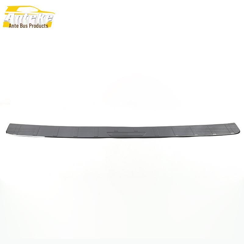 Stainless Steel Tailgate Trunk Guard for 2018 Sienna: Rear Plate Sequin Protection Accessory