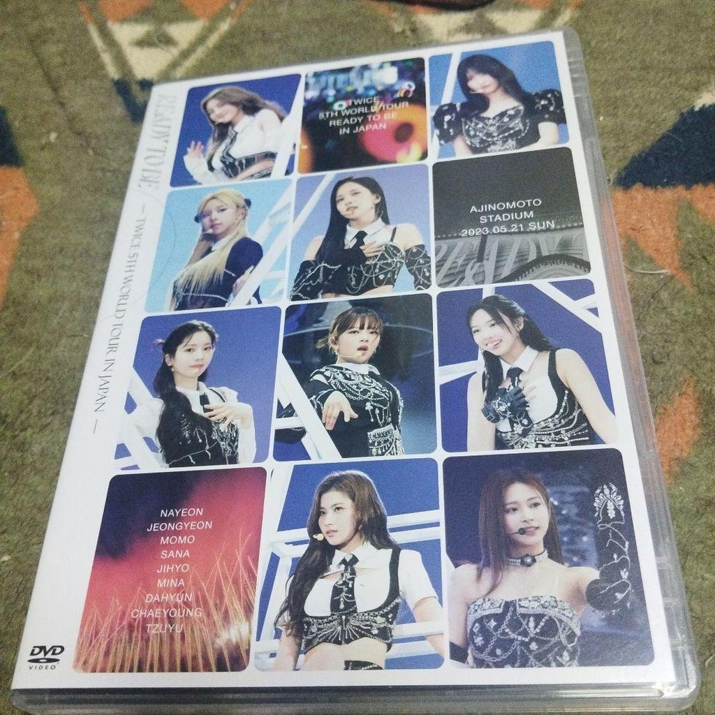 [USED] TWICE 5th WORLD TOUR IN JAPAN READY TO BE Regular Edition