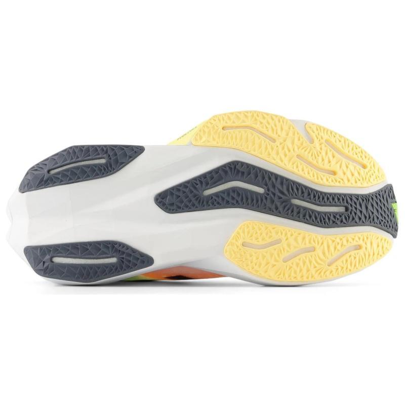 New Balance Women's FuelCell Rebel V4 'White Bleached Lime Glo' Women's Sneakers WFCXLA4