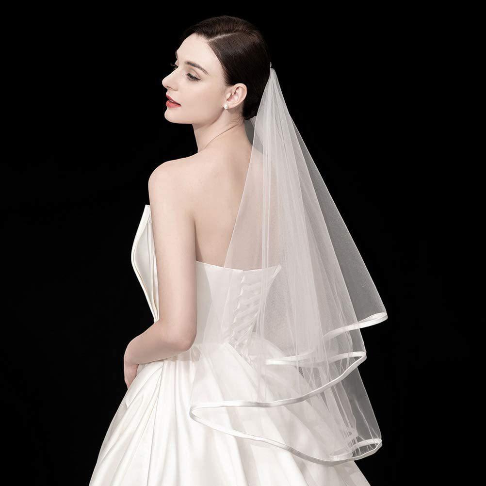 Bride Headwear Set Bridal Veil Waistband Crown Decoration Accessories for Wedding Party Rose Gold