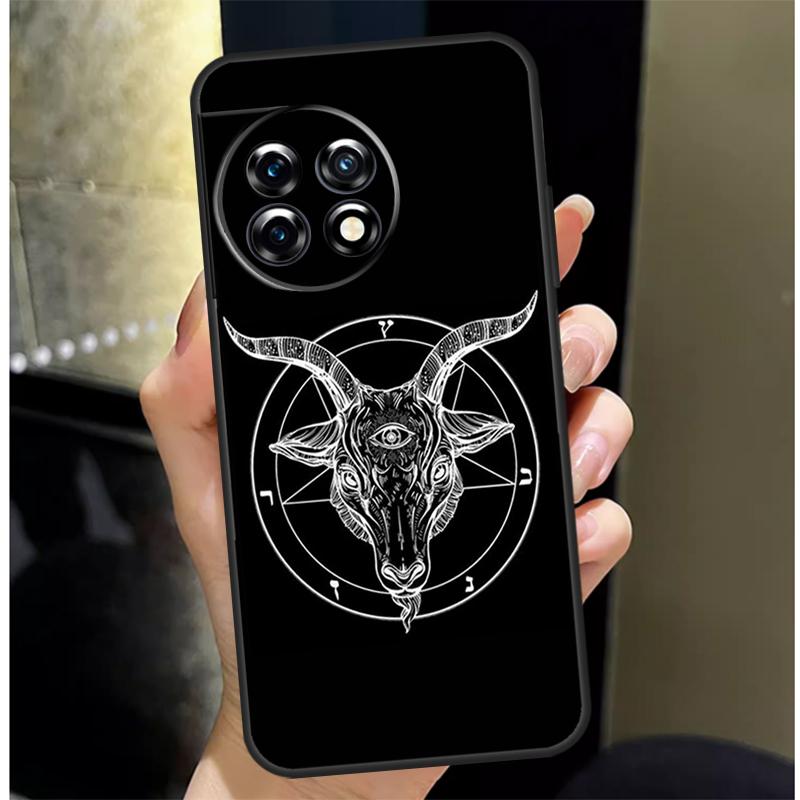 Witchcraft Occult Pentagram Cover For OnePlus Nord CE 4 2 3 Lite N10 N20 N30 OnePlus 13 12 11 10 Pro 10T 8T 12R 13R Case