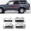 L10A 4Pcs/Set Exterior Outside Door Handle Pull For Toyota Land Cruiser 80 LC80 1991-1997 69210-60010,69220-60010,69240-60010