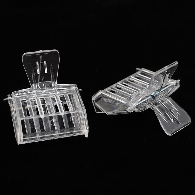Bee Clip Queen Cage: Plastic Clip-on Beekeeping Tool