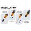Bicycle Bike Rear Shock IFP Needle Charging Adapter Fill Tool for FOXRP2/RP23/FLOAT-X/CTD/ FLOAT-DPS for X-FUSION CCDB
