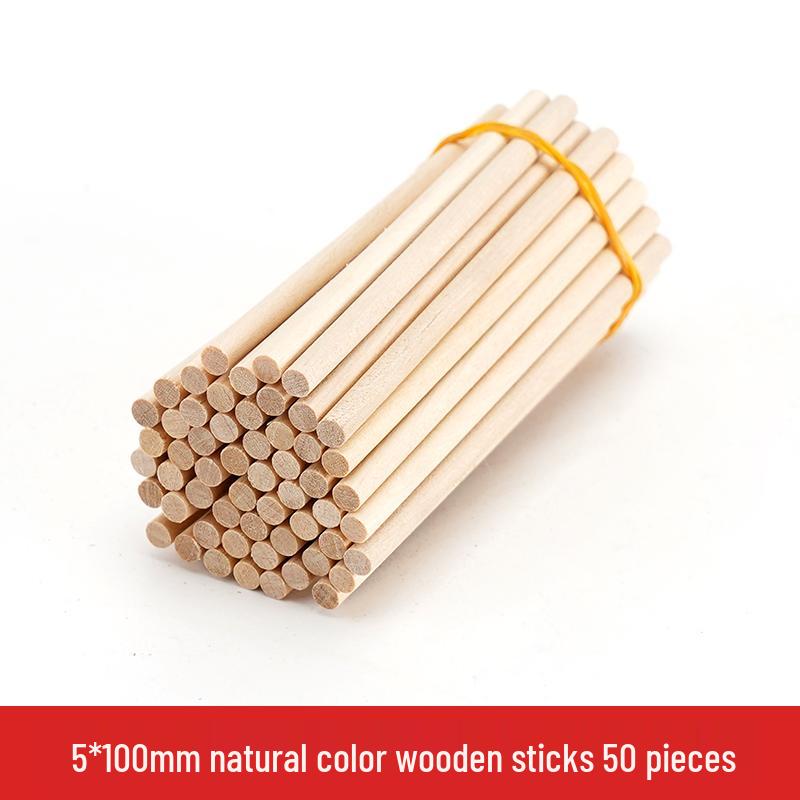 Bamboo and Wooden Craft Sticks: DIY Model Strips and Slices