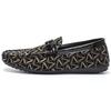 Scarpe Uomo di Alta Qualità Mocassini di Lusso Scarpe per Uomo Tessuto Scarpa Casual per Uomo Scarpe da Guida Slip-on Designer Zapatos De Hombre