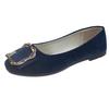 Women's Shoes Flat Shoes Square Toe Slip on Large Size Comfortable Casual Single Shoes Multicolor