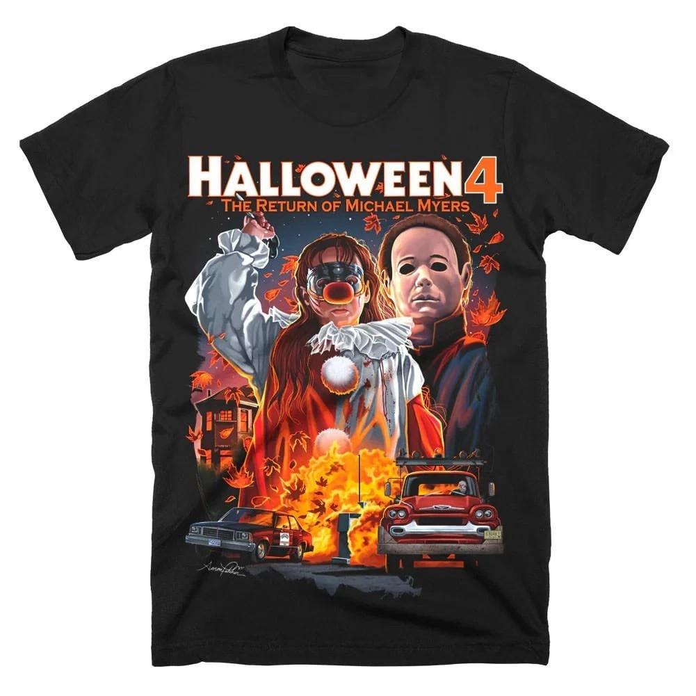 HOT! Halloween 4 Horror Character, Graphic Unisex Gift Halloween S
