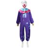 Clown Halloween Cosplay Costumes Party Funky Onesies Cosplay Props Horror Movie Stephen King's It Clothes Mask
