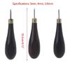 DIY Handmade Gourd Awl Spacing Leather Punch Tool for Handcraft Punching
