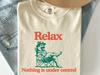 Comfort Colors® Chill Deutscher Schäferhund Vintage Shirt, Entspannt Nichts Ist Unter Kontrolle GSD Hundeshirt, Elsässischer