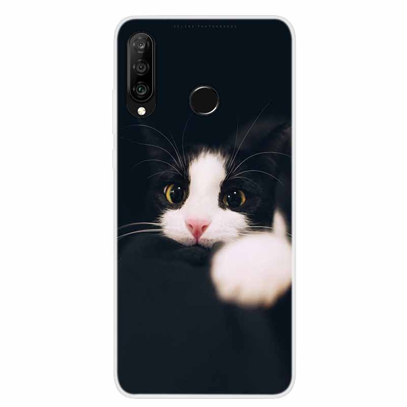 

Для Huawei P30 Lite Чехол P30 Lite Чехол Силиконовый ТПУ Мягкая задняя крышка Чехол для телефона Для P30 Pro Lite New Edition P30lite Премиум Coque Huawei P30 Lite
