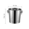 Stainless Steel Tiger Head Ice Bucket