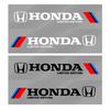 PASSAR Ny Honda Bil Sidodörr 3D Klistermärke Emblem Dekal Dekoration Auto Tillbehör För Honda Power TypeR Jazz City Civic Accord
