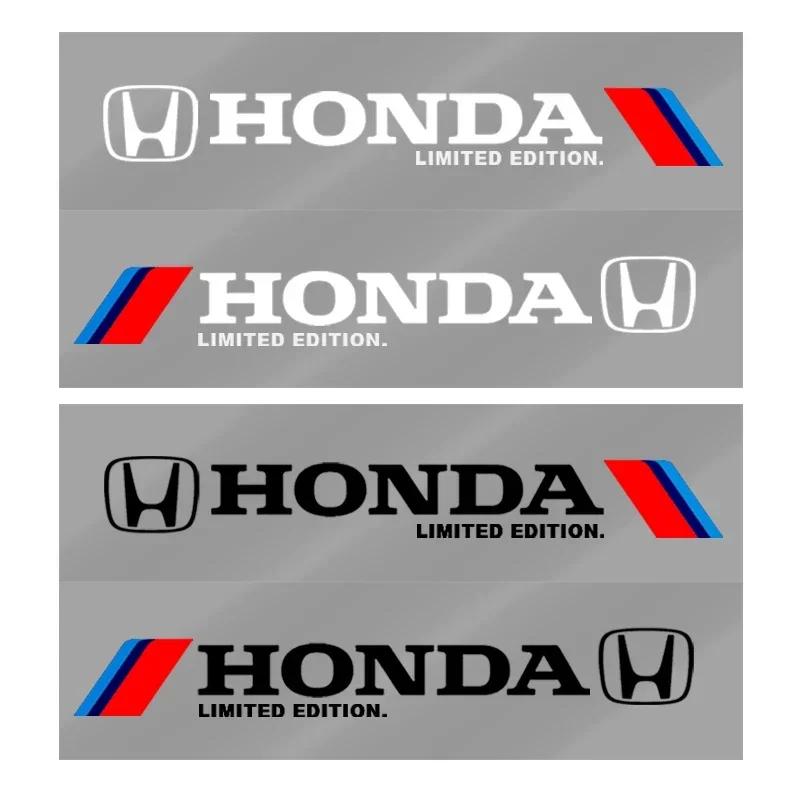 PASSAR Ny Honda Bil Sidodörr 3D Klistermärke Emblem Dekal Dekoration Auto Tillbehör För Honda Power TypeR Jazz City Civic Accord