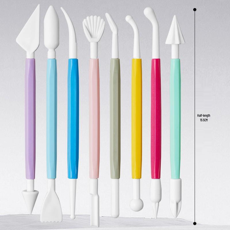 Pottery Clay Tool Kit - 5-Piece Set for Sculpting, Trimming, and Modeling