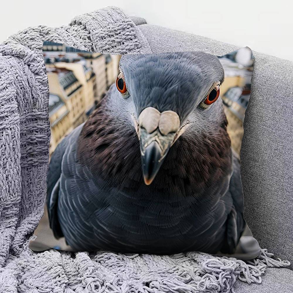pigeon FFunny MEME  Home Sofa Cushion Covers and Aecorative Custom Pillow Covers