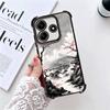 Japanese Minimalist Pine Tree Plating Phone Case For Xiaomi Redmi Note 14 15 Pro Plus 13 12 11 11S 11T 10 9S 9 5G Anti-Fall Aira