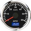 30km/h 60km/h 120km/h 200km/h Speed Gauge with GPS Antenna 52mm Gps Speedometer 7 color Backlight for 12V Car Boat