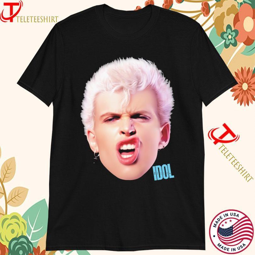 Billy Idol Smirk s Black unisex All size Shirt D855 Unisex T-Shirt S