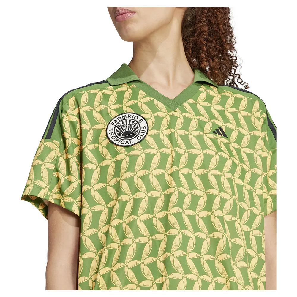 Adidas X Farm T-Shirt Synthetic 100% recycled polyester cregrn/semspa