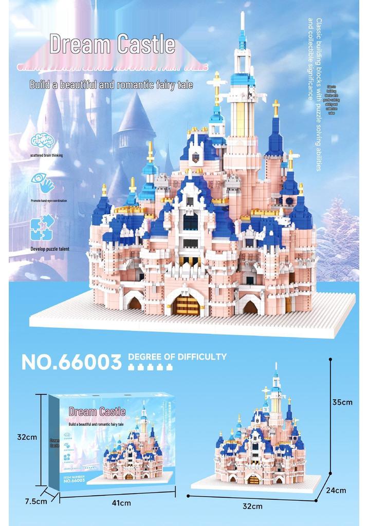 Great Wall Micro-Grain Building Blocks: High-Difficulty Educational Toy for Adults, Boys, and Girls
