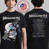 Megadeth Kanada 2026 Trasa Merch Vic Niech Będzie Shred Koszulka Unisex