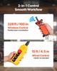 500 Kg Electric Chain Hoist, 6 M Lifting Height, Three-Phase Overhead Crane with 100 M Wireless & 4.5 M Wired Remote Control, Single G80 Chain Hoist