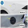 Carbon Fiber Car Filler Fuel Door Guard Oil Gas Tank Cap Decor Frame ABS Accessories Cover Trim For CHANGAN UNI-V UNIV