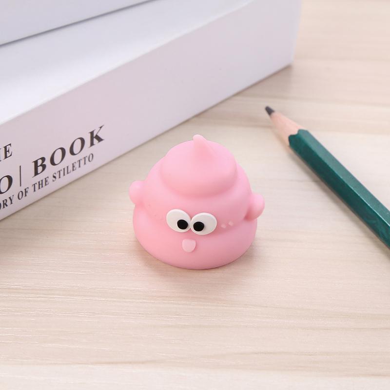 

1 Piece Children s Reward Gift Mini Cute Poop Pencil Sharpener For Elementary School Students Convenient Pencil Sharpener рожевий