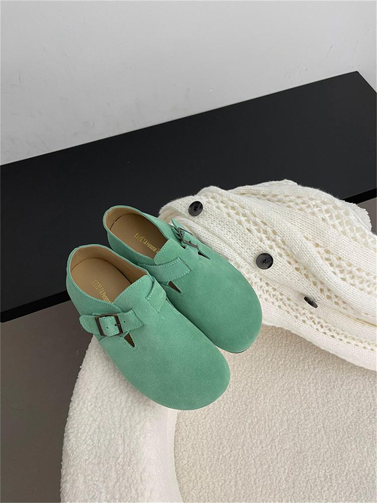 Shoes Woman 2025 Female Leather Comfy Flats Loafers Trotter Moccasins Potato Shoes with Arch Support New London Clogs for Girls