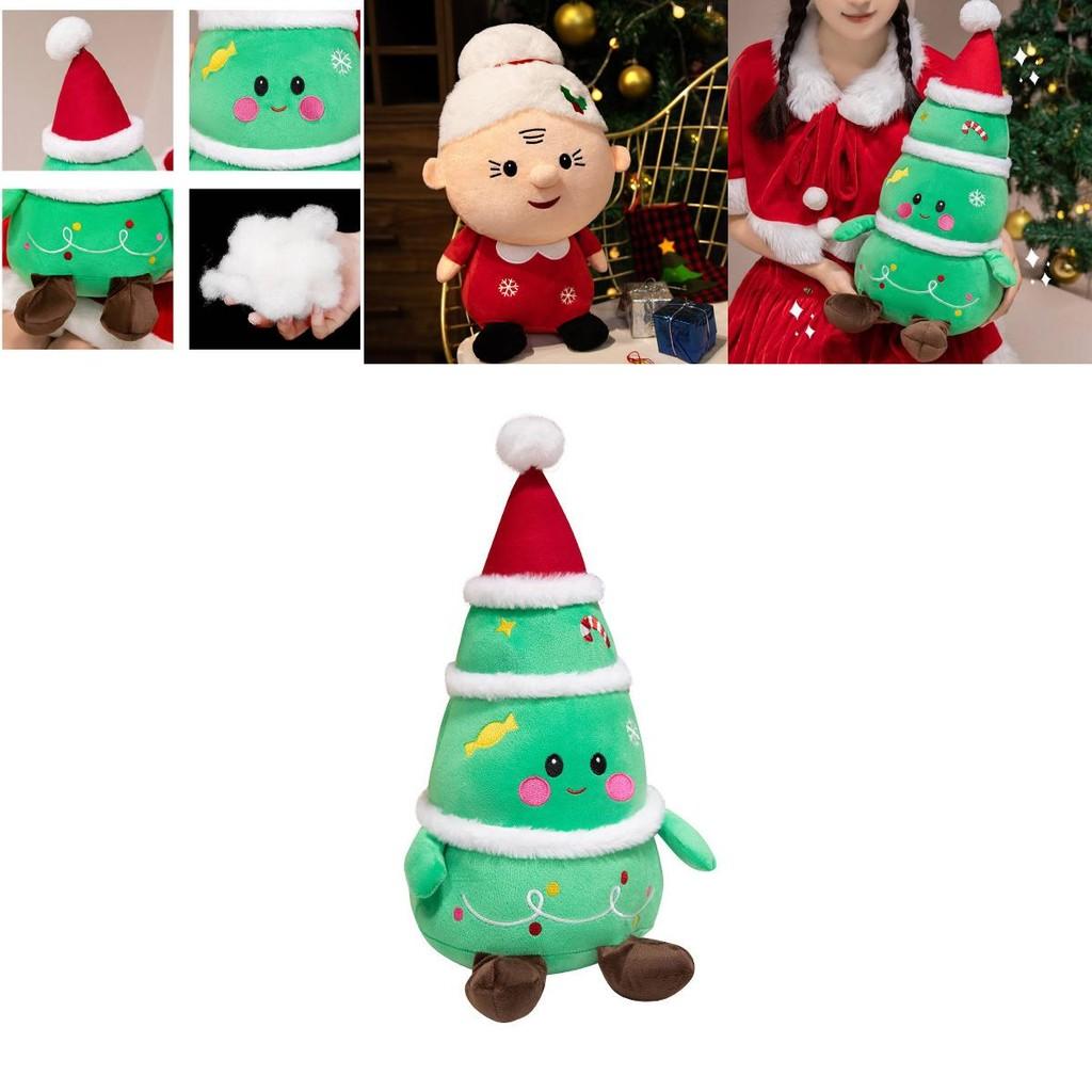 Unique Customizable Plush Christmas Dolls Santa Snowman And Grandma In Various Sizes For Seasonal Cheer