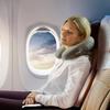 TEMPUR Travel Neck 28cm W X 30cm D X 8cm Transit Pillow for Comfortable Seated Sleep On Airplanes and Shinkansen Memory Foam Japanese 83300259 Pillow,