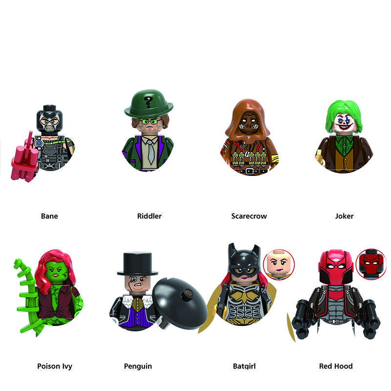 DC Super Hero Building Blocks Set Creative Collectible Model Bricks Assembly Toy For Kids Birthday Gift Fan Collection