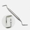 1 Pc or 2 Pcs or 3 Pcs Dental Root Tip Pick Tool Tooth Elevator with Saw Tooth Tip Dental Minimally Invasive Extraction Surgical Instrument Efficient