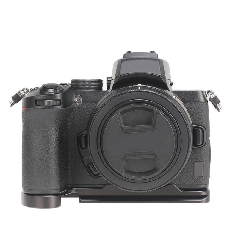 Aluminum Alloy Camera Baseplate for Z30 Mirrorless Cameras Vertical Slide Design and Tripods Compatibility