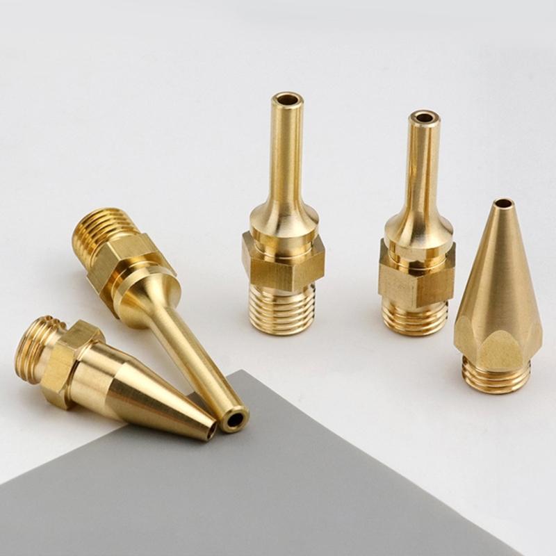 Professional High Efficiency Universal Fit Melt Adhesive Nozzle Reinforced Copper Body Long Lasting Craft Tool Accessory