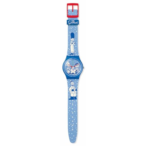 [Swatch] Watch TIDINGS OF JOY Gent SO28Z126 Blue