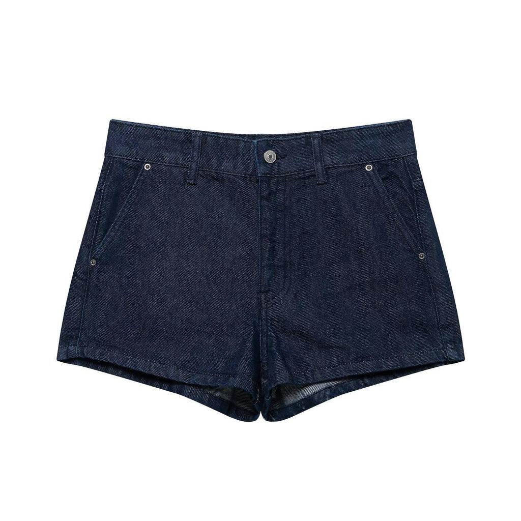 2025 Summer Women's Fashion Pocket Denim Jacket & Shorts Set