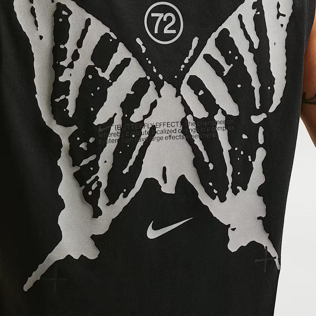 Nike Dri-Fit Blended Moisture-Wicking Short Running Tank Top Women Tops IM0632-010