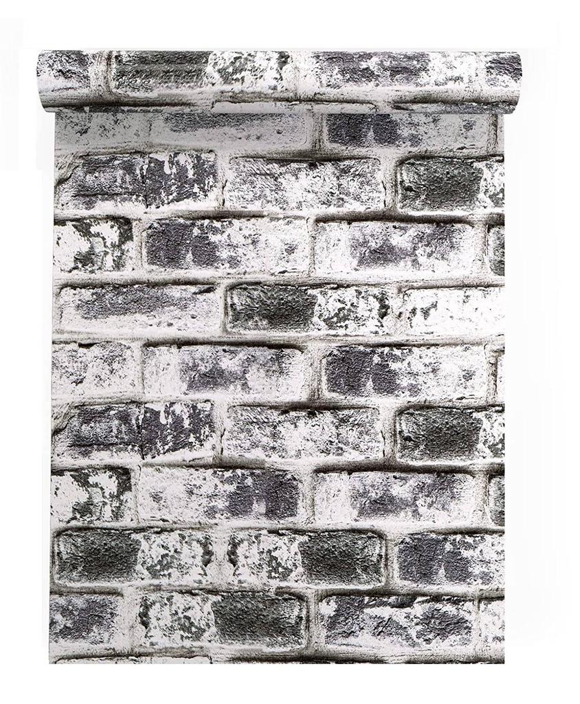 Rustic Painted Red Brick Peel and Stick Wallpaper Brick Contact Paper Faux Brick Self Adhesive Removable Wallpaper Wall Decor