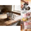 Stainless Steel Flour Sifter With Handheld Semi Auto Design For Baking And Kitchen Use