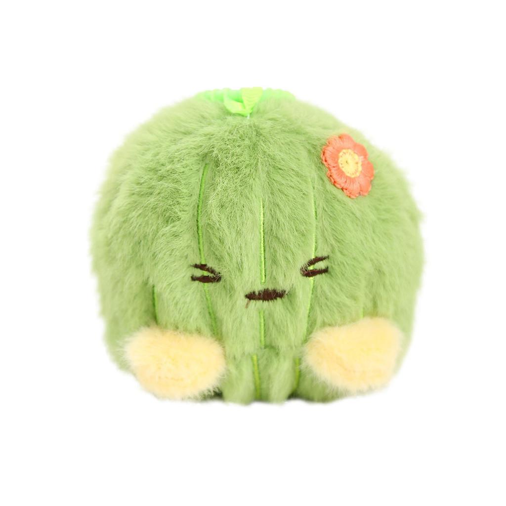 Cactus Plush Keychain With Soft Pp Cotton For Girls And Gift Giving