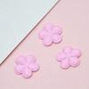 30Pcs Multicolored Fabric Flower Appliques 2CM Flower Charm Hair Accessories For Handmade Hat Bag Clothing Embellishment