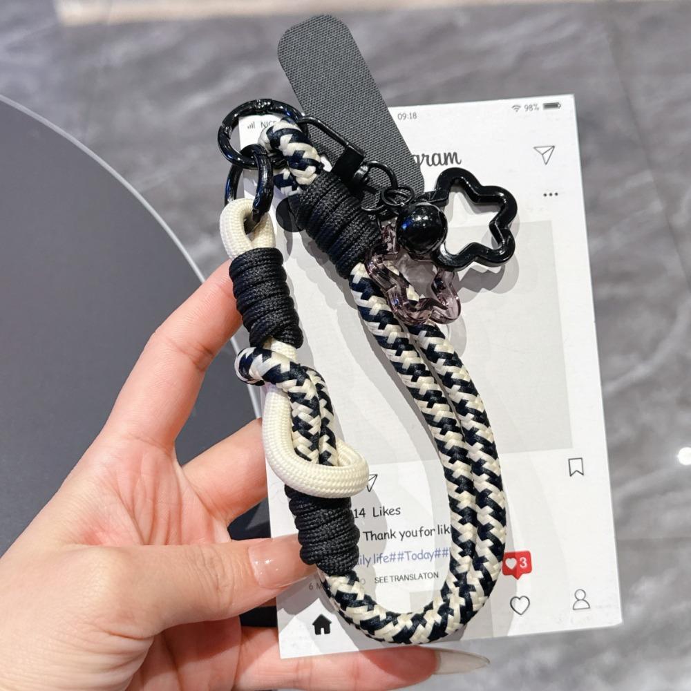 Portable Pendant Phone Lanyard Star Bell Hanging Wrist Strap Anti-Loss Phone Case Connection